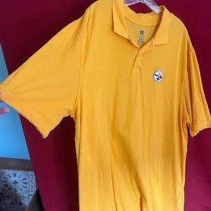 Steelers polo yellow/gold